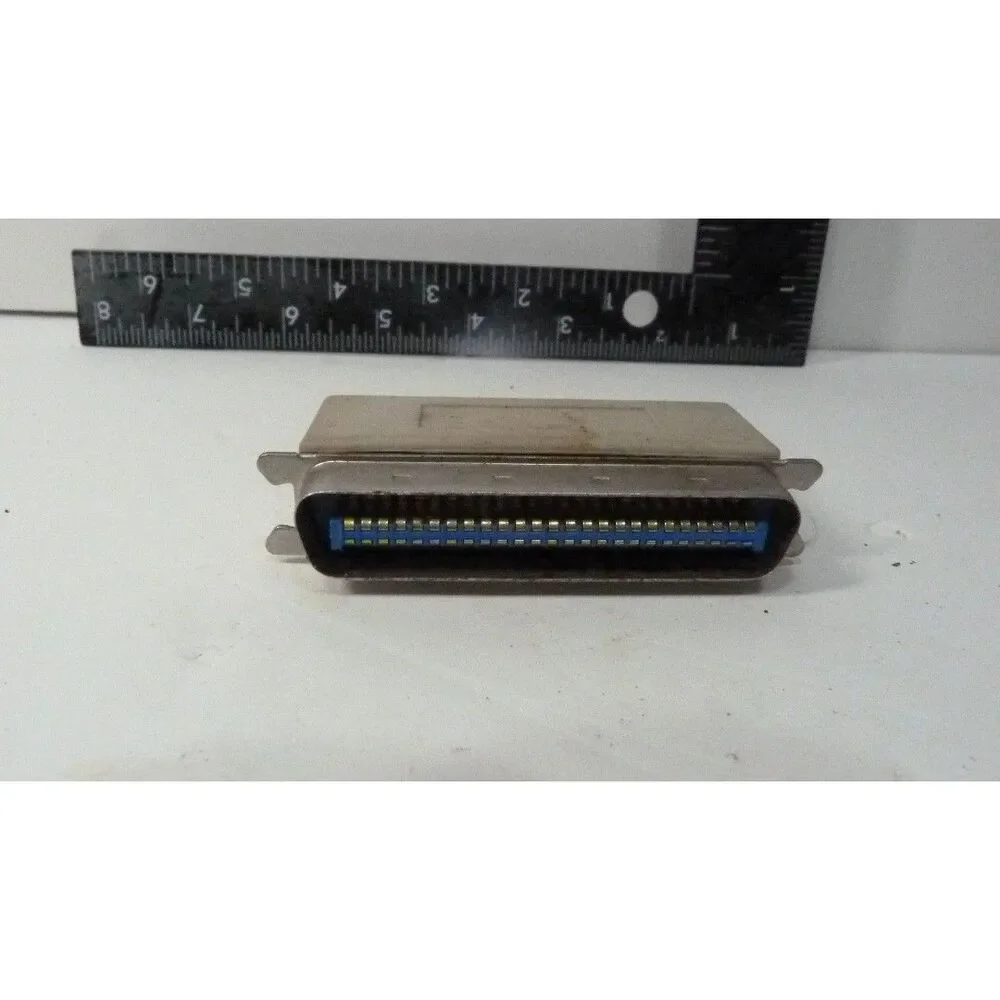 SCSI Terminator 68-Pin HD68 SC Connector Silver Metal Housing Shielded